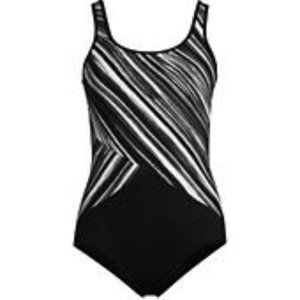 12 Long Elegant One Piece Swim NWT